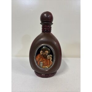 Vintage Jim Beam Porcelain Liquor‎ Decanter Made in Japan Working Music Box